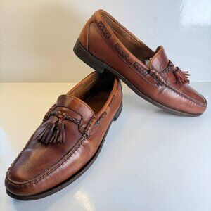Madison Westport Leather Tassel Loafers – Made in USA – Good Condition - US 12